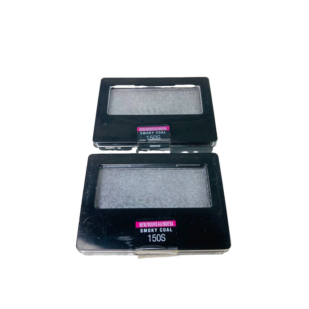 Maybelline ExpertWear Eye Shadow 150S Smoky Coal - 2 pack New/Sealed